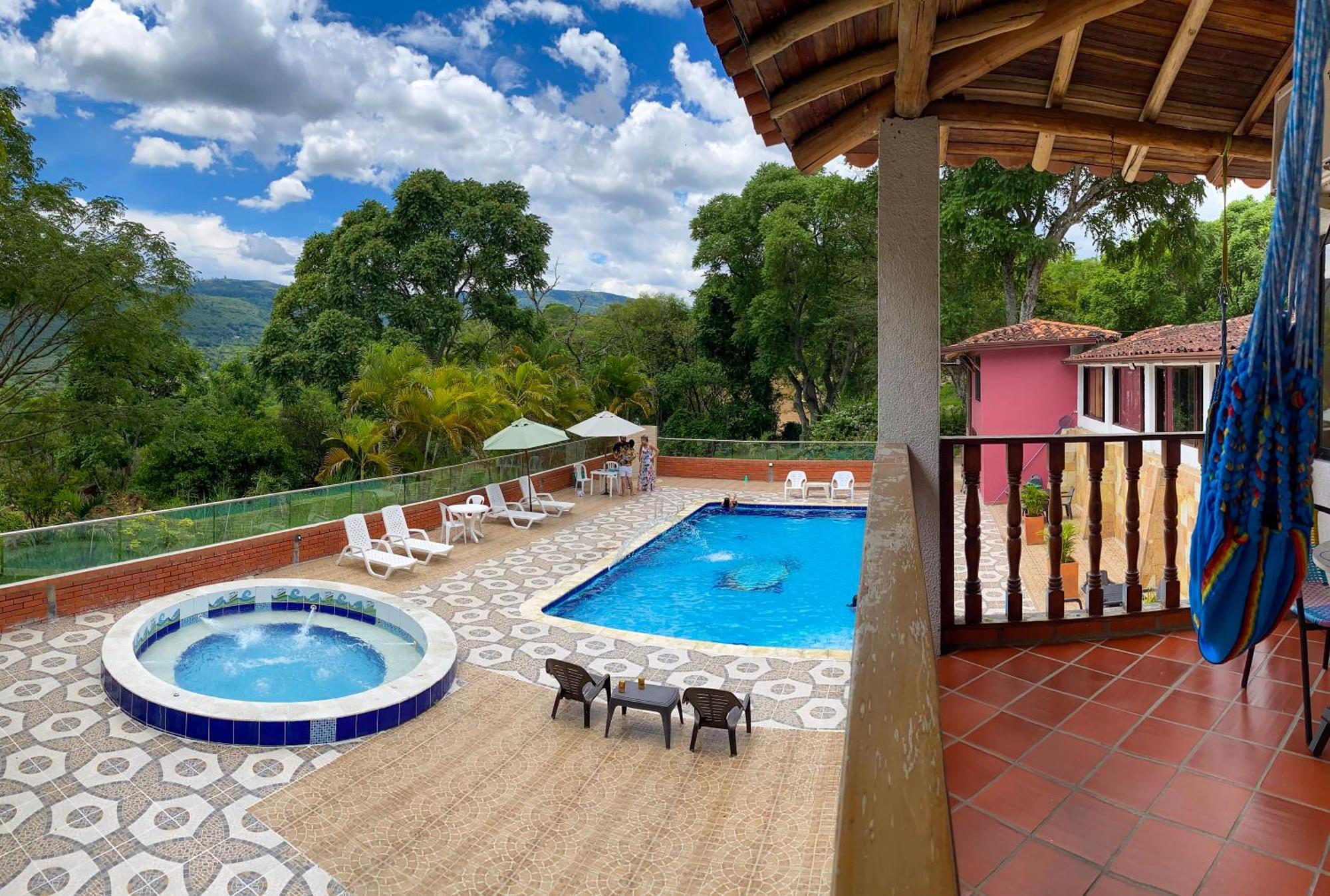 Hotel Spa La Trinidad San Gil Exterior foto